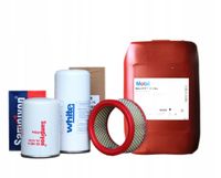 Zestaw serwisowy do Kompresorów FILO FVK Mobil DTE25 Kompresor Olej, Filtr