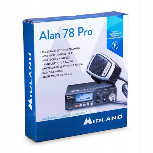 cb radio MIDLAND ALAN 78 PRO 12/24V DS ANL + WTYK na Arena.pl