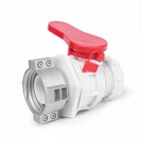 ZAWÓR IBC DO ZBIORNIKA MAUZERA BECZKI Z WYLOTEM GZ S60X6 METALOWY KOŁNIERZ