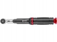 Klucz dynamometryczny 1/4" 5-25 Nm Ze Skalą Z Blokadą 300 mm Certyfikat CrV