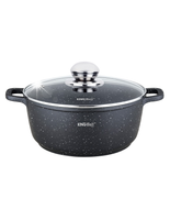 GARNEK MARMUROWY 3.3L 22 cm z pokrywką indukcja