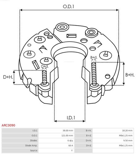 Prostownik, alternator AS-PL ARC0090 na Arena.pl