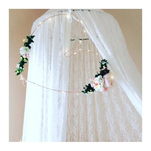 Baldachim Do Łóżeczka Koronka Bal6 zdjęcie 3