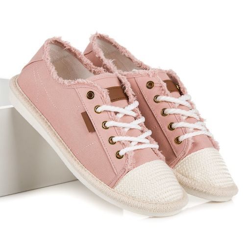 Sznurowane trampki espadryle r.40 na Arena.pl