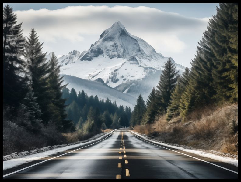 Plakat 80x60cm Odważna Podróż zdjęcie 2