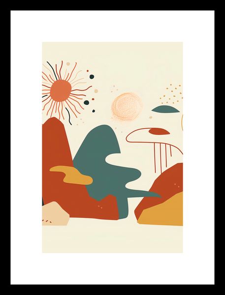 Plakat 30x45cm Kosmos Barw zdjęcie 3