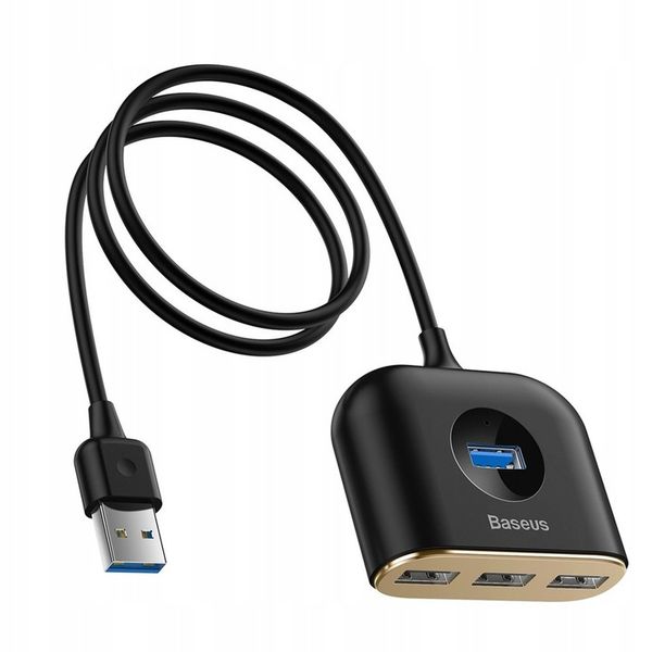 BASEUS 4W1 USB HUB ADAPTER PRZEJŚCIÓWKA KABEL 1M DO LAPTOPA PC zdjęcie 9