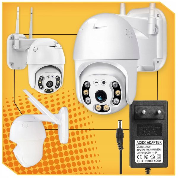 KAMERA ZEWNETRZNA WIFI OBROTOWA IP FULL HD 360 MONITORING ZOOM 4x DETEKCJA zdjęcie 11