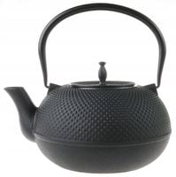 CZAJNIK ŻELIWNY Z Sitkiem imbryk ZAPARZACZ Do Herbaty Kawy Ziół 1,8l 4031