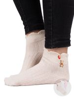 Skarpety dziewczęce skarpetki dziecięce bawełniane miś 3PAK 27-30 YOCLUB