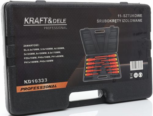 Śrubokręty izolowane 11szt. KD10333 na Arena.pl