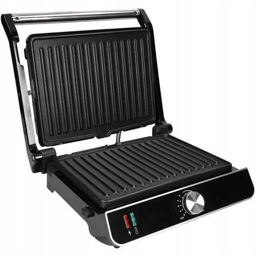 Grill Elektryczny Regulacja Temperatury Powłoka Non-Stick do Zmywarki na Arena.pl