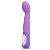 layla eucalipto vibrator purple - silikonowy model, 7 trybow, wodoodporny