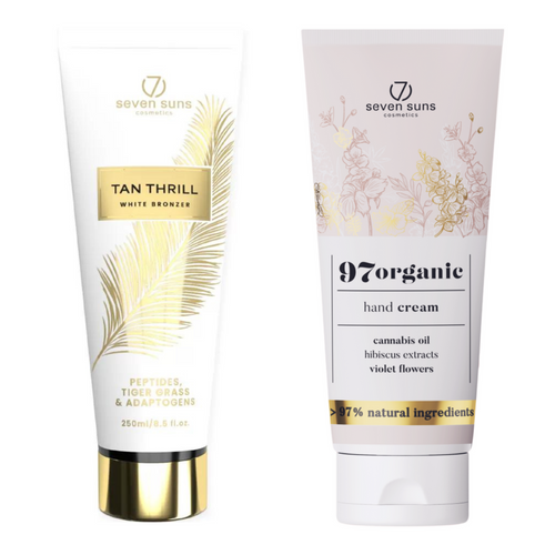 7suns Tan Thrill White Bronzer 250ml + Krem Do Rąk 75ml Gratis na Arena.pl