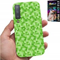 ETUI DO SAMSUNG A7 2018 - WZORY Z GIER Z GRY PIKSEL PIKSELE PLECKI