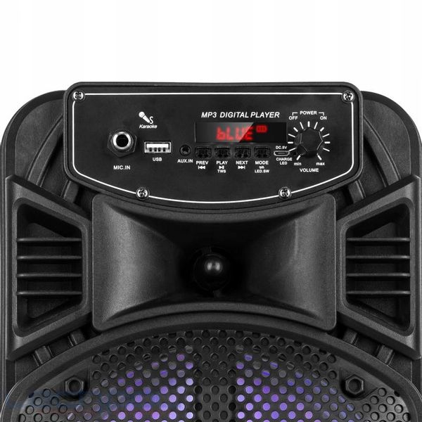 Głośnik Bluetooth TWS USB SD AUX FM KARAOKE zdjęcie 4