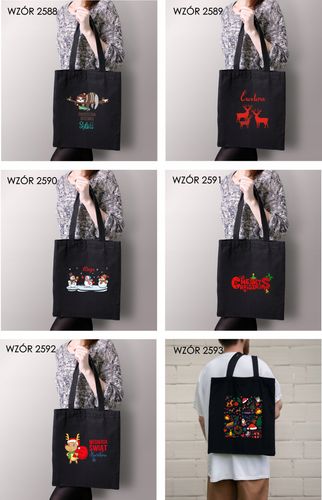 Eko Torba z nadrukiem PREZENT WESOŁYCH ŚWIĄT na Arena.pl