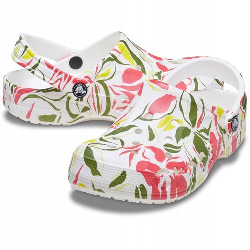 Crocs Damskie Buty Chodaki Klapki Baya Seasonal Printed 206230 Clog 37-38 na Arena.pl