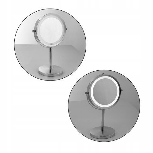 Lusterko do makijazu powiekszajace kosmetyczne z podświetleniem LED na Arena.pl