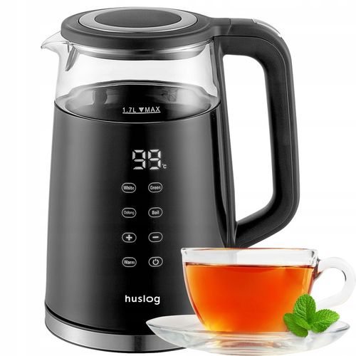 CZAJNIK HUSLOG AK-0832 1,7L 2200W PODSTAWA 360° REGULACJA TEMPERATURY na Arena.pl