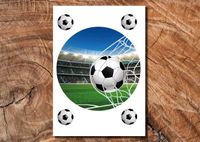 Wydruk cukrowy na tort A4 piłka nożna DIY