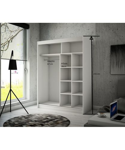 Szafa przesuwna Piro 150 na Arena.pl