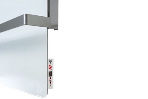 Grzejnik na podczerwień ultra bialy, programator24/7, szklo hartowane na Arena.pl