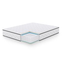 Materac sprężynowy z ochraniaczem 7-strefowy H3 160x200 cm