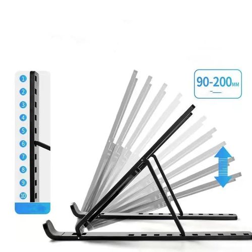 Podstawka stojak do laptopa tableta regulowana uniwersalna biała na Arena.pl