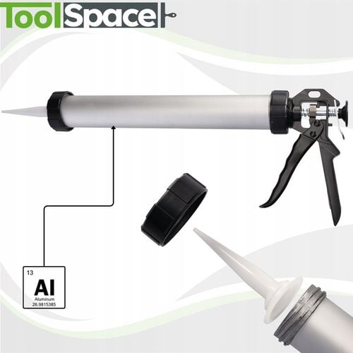 WYCISKACZ DO MAS GĘSTYCH USZCZELNIAJĄCYCH 600ml PISTOLET KLEJU na Arena.pl