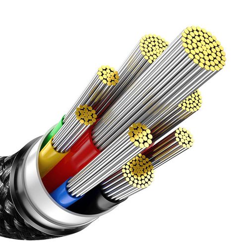 kabel usb-c do usb-c baseus tungsten gold 240w 1m (czarny) na Arena.pl