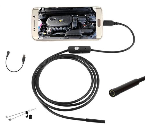 KAMERA USB ENDOSKOP ANDROID LED INSPEKCYJNA 5m na Arena.pl