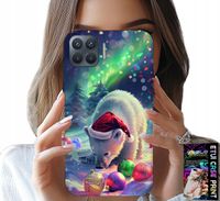 ETUI DO OPPO RENO 4 LITE - ŚWIĄTECZNY NIEDŹWIEDŹ BOMBKI CASE +FOLIA