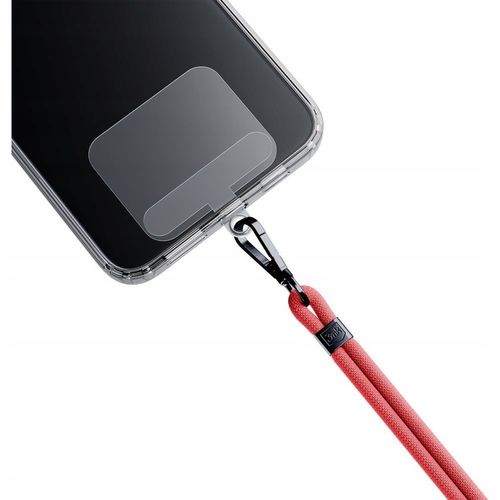 Smycz do telefonu - 3mk EasyClip - Czerwony na Arena.pl
