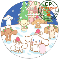 Opłatek na tort Cinnamoroll