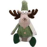 skrzat świąteczny renifer łoś gnom na święta dekoracja figurka jumihome