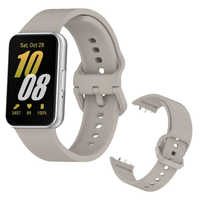 Pasek silikonowy do Samsung Galaxy Watch Fit 3 opaska beżowy smartwatch