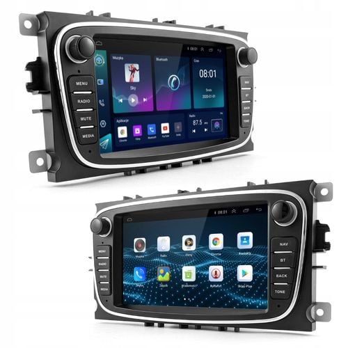 Radio 4GB RAM Ford 7" LCD Nawigacja GPS Android Auto WiFi GSM 4G Kamera na Arena.pl