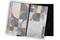 SZKLANA DESKA NA KUCHENKĘ 2x30x52 024C PŁYTKI