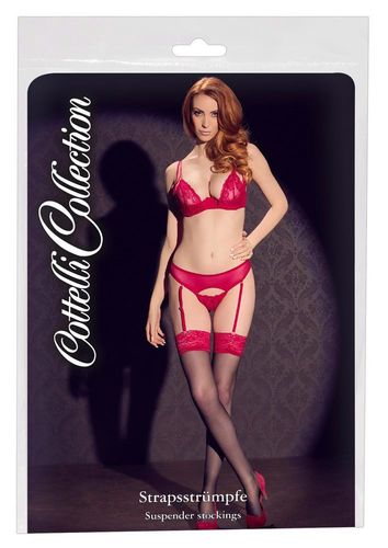 stockings black/red 7 na Arena.pl