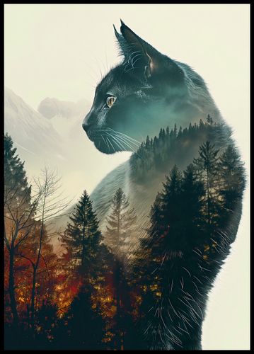 Plakat 64x90cm Koci Duch Lasu na Arena.pl