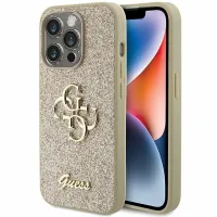 guess guhcp15lhg4sgd iphone 15 pro 6.1 złoty/gold hardcase glitter