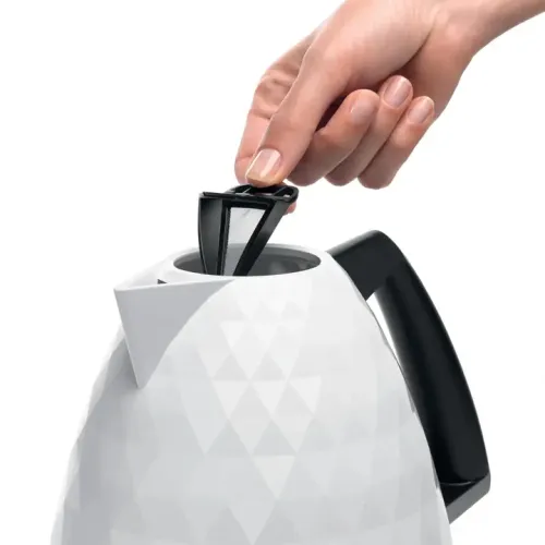 Czajnik elektryczny De'Longhi KBJ 2001.W 2000 W 1,7 l biały na Arena.pl