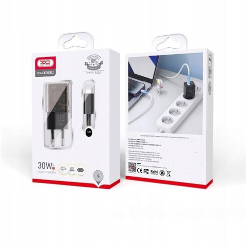 Ładowarka sieciowa USB-C 3A 30W + iPhone Lightning na Arena.pl