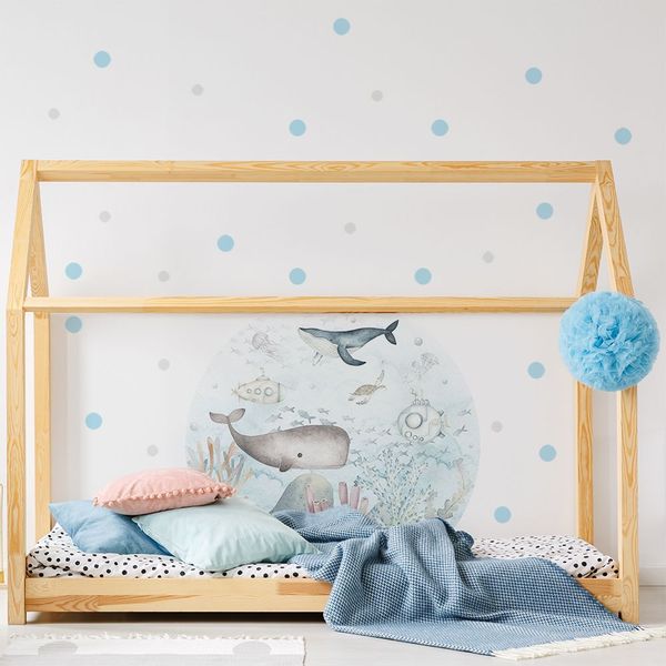 Naklejka Załóżkownik Wieloryby rozmiar XXL zdjęcie 1