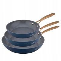 Patelnie Valdinox Giovanni Zestaw 3 patelni 20/24/28 cm na indukcję gaz