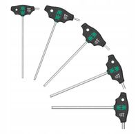 ZESTAW WKRĘTAKÓW PROFIL HEX PLUS W 454/5, 5CZ. 05136070001 WERA