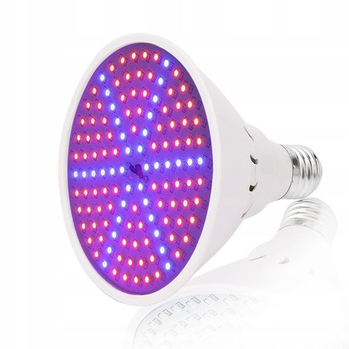 DUŻA ŻARÓWKA LED E27 GROW 126 led 15W DO ROŚLIN na Arena.pl