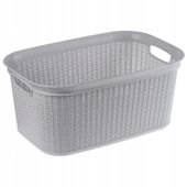 KOSZ NA BIELIZNĘ PRANIE POJEMNIK PUDŁO 27L KOLORY