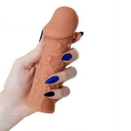 Nakładka na penisa nasadka przedłużająca. zdjęcie 4